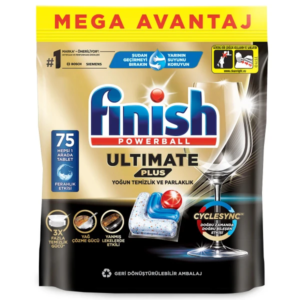 قرص ماشین ظرفشویی فینیش آلتیمیت پلاس | بسته 75 عددی