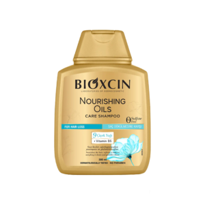 شامپو طلایی بیوکسین حاوی روغن‌های مغذی مخصوص موهای خشک و آسیب‌دیده | 300 میل