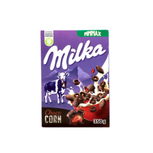 کورن فلکس شکلات توت‌فرنگی میلکا | ۳۵۰ گرم