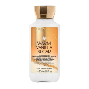 لوسیون بث اند بادی مدل warm vanilla sugar